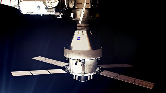 NASA image: Gateway Close-up - Orion spacecraft